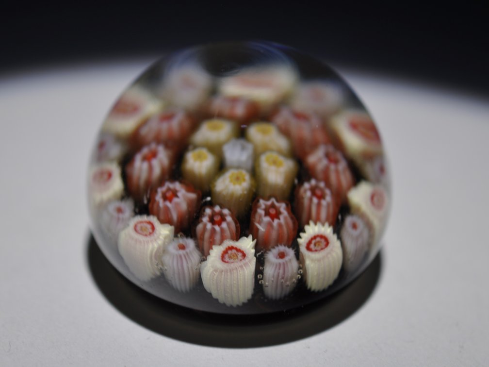 Concentric Millefiori Paperweight