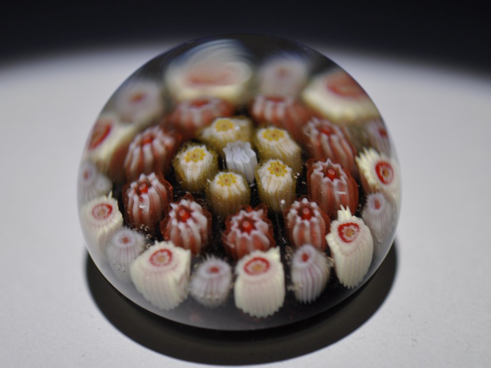 Concentric Millefiori Paperweight