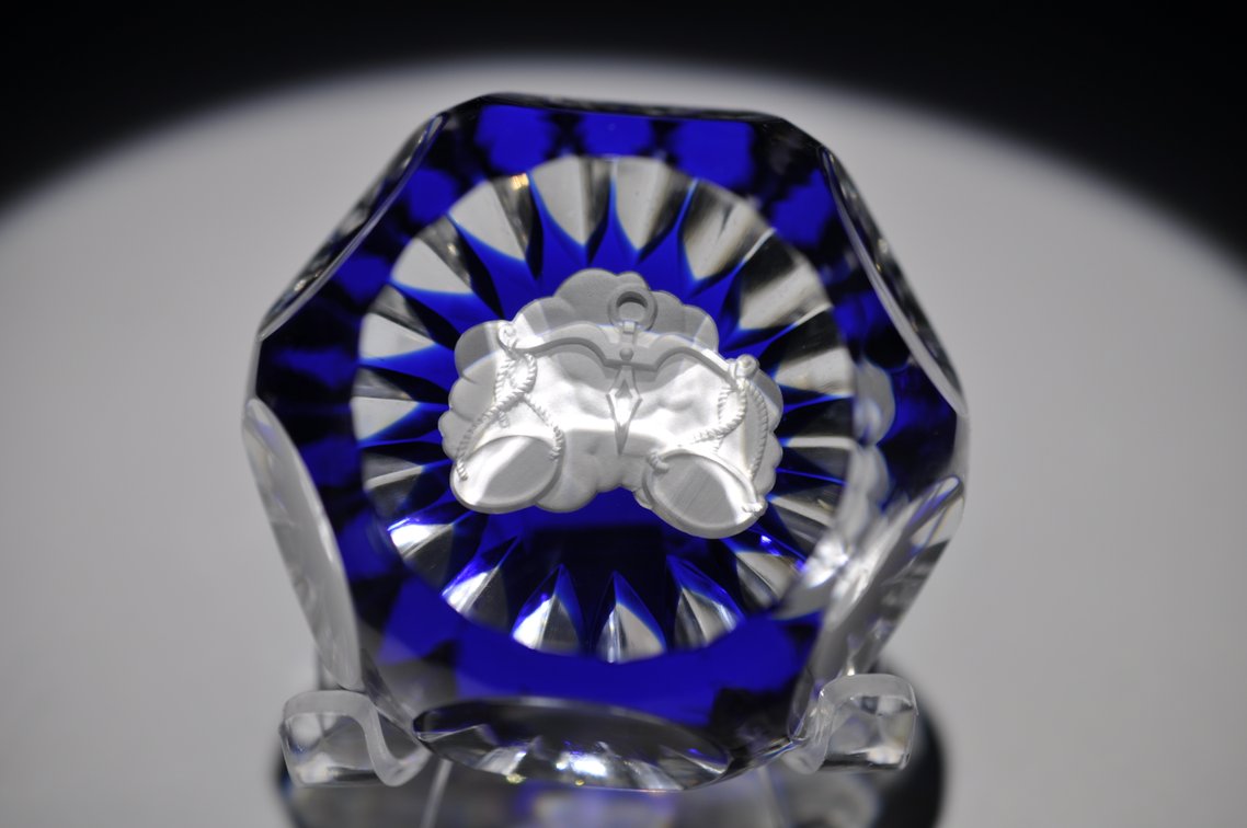 Baccarat Libra Scales of Justice