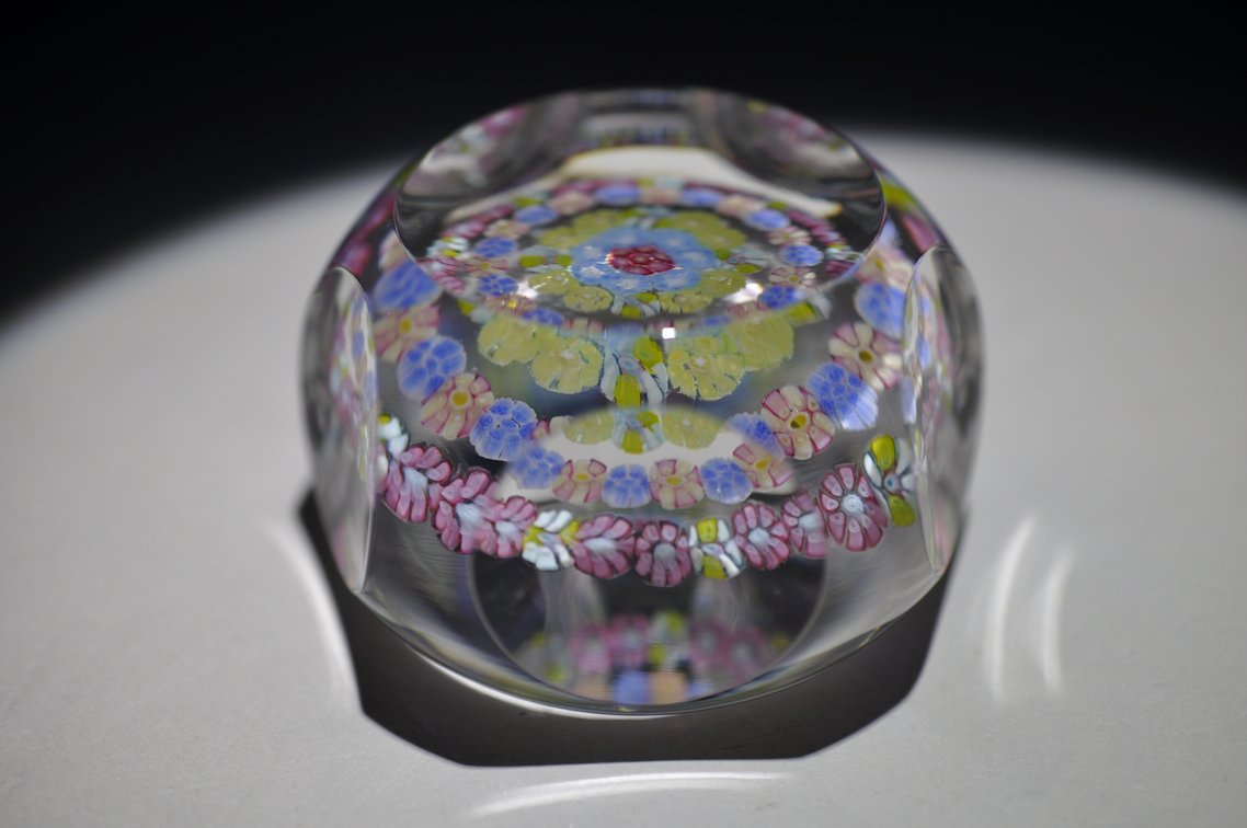 Baccarat "Couronne" Concentric Millefiori