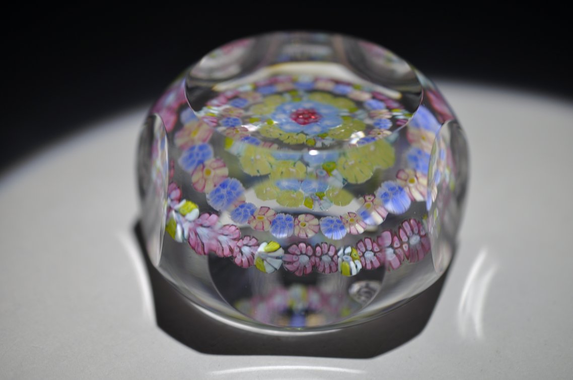 Baccarat "Couronne" Concentric Millefiori