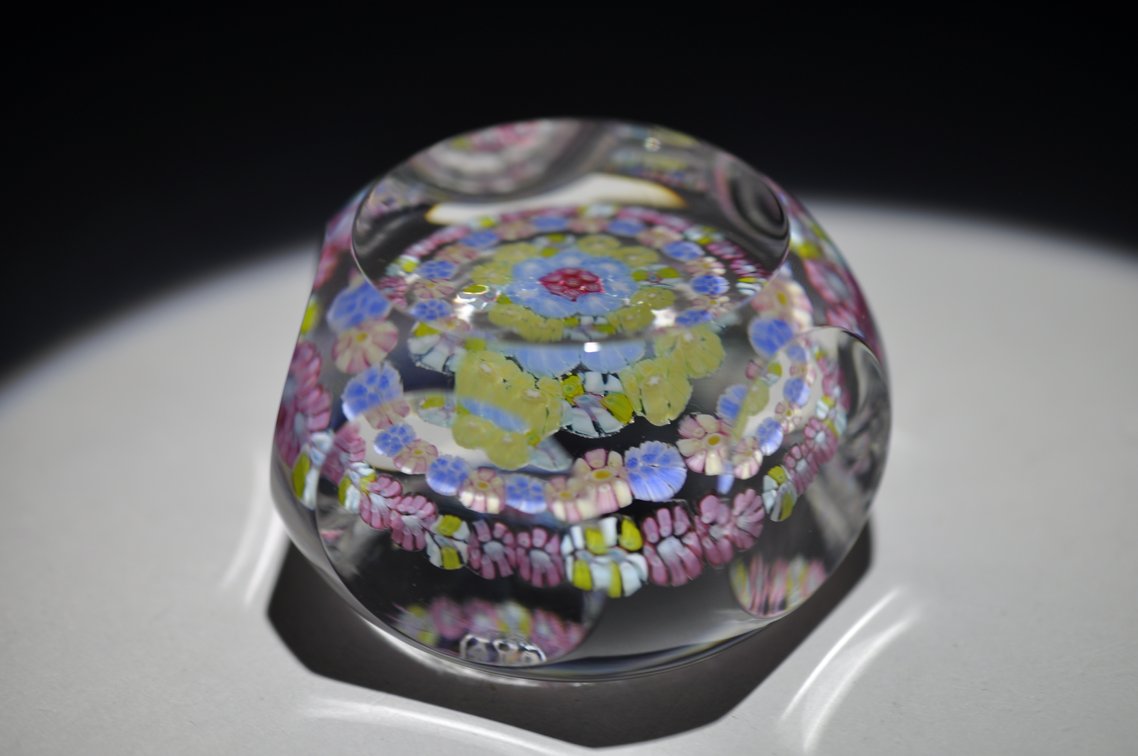 Baccarat "Couronne" Concentric Millefiori