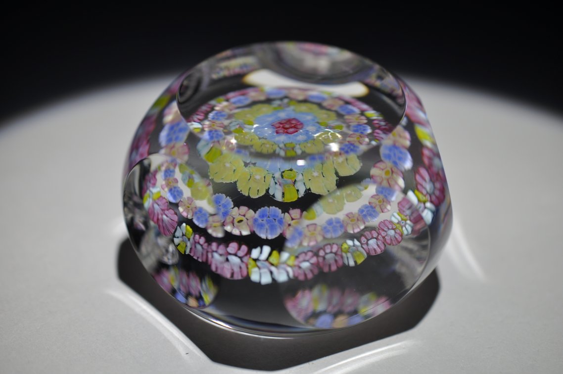 Baccarat "Couronne" Concentric Millefiori