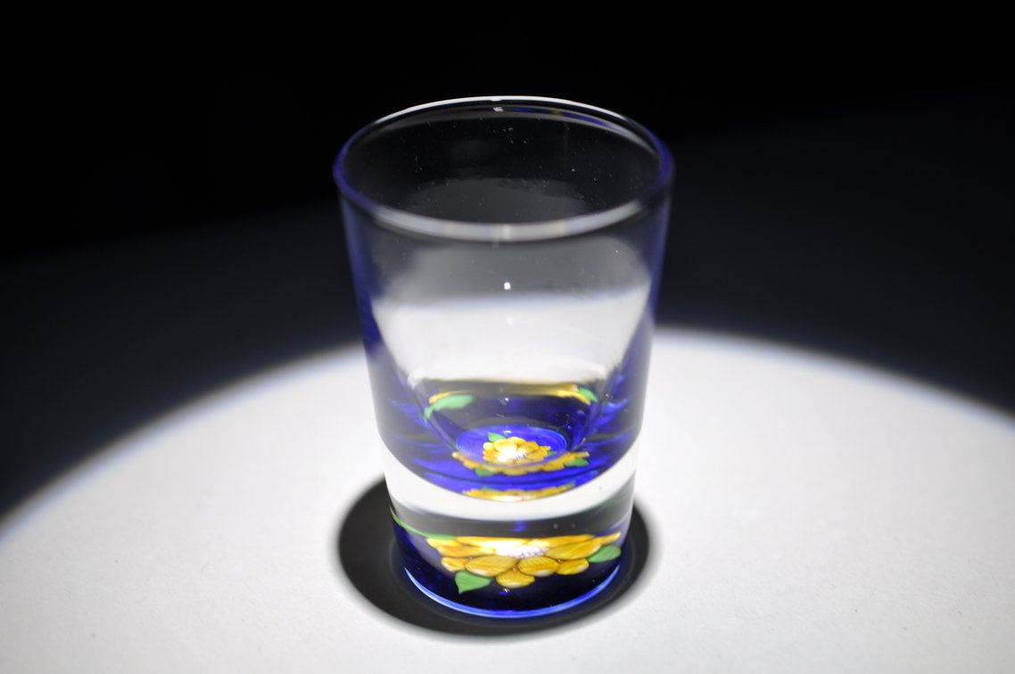 Perthshire 1988 Floral Shot Glass