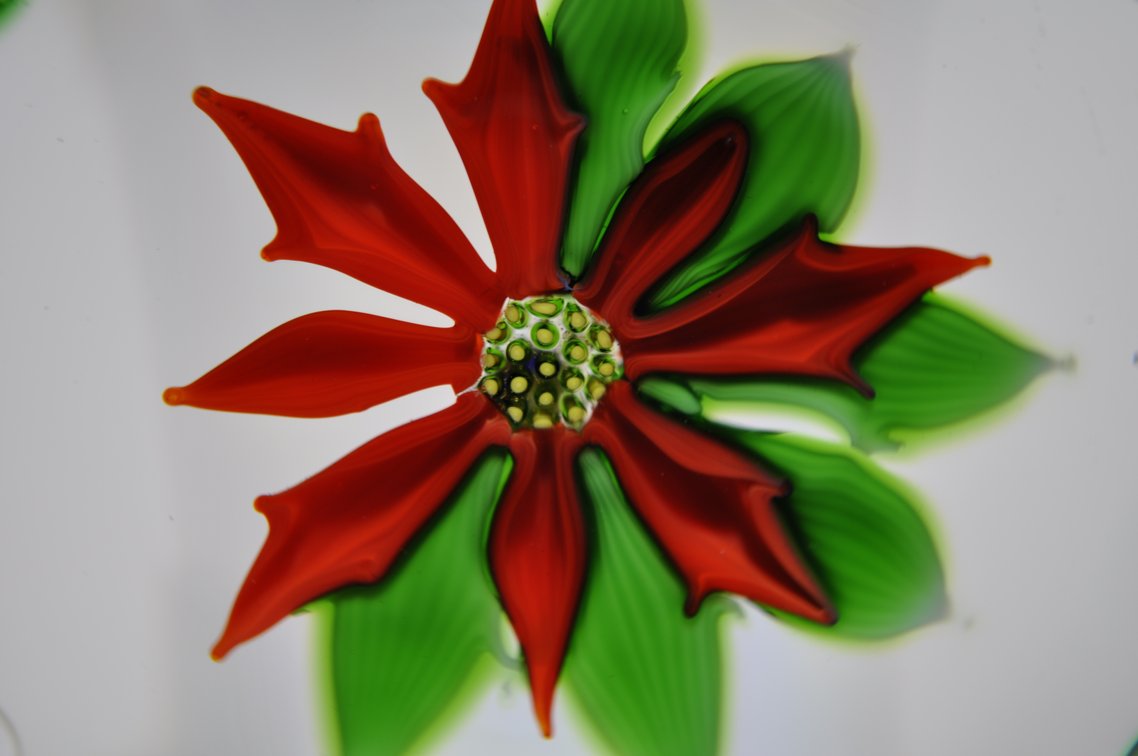 Perthshire 1976 Poinsettia Weight