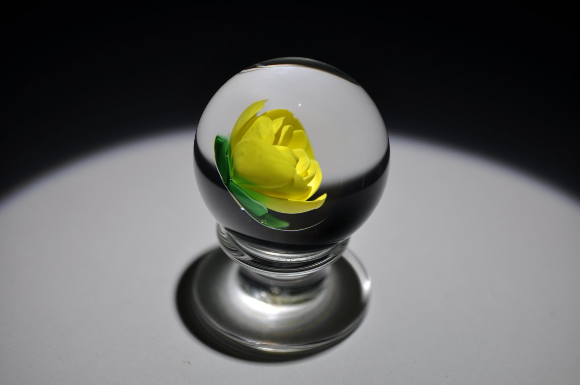 Francis Whittemore Yellow Rose Pedestal