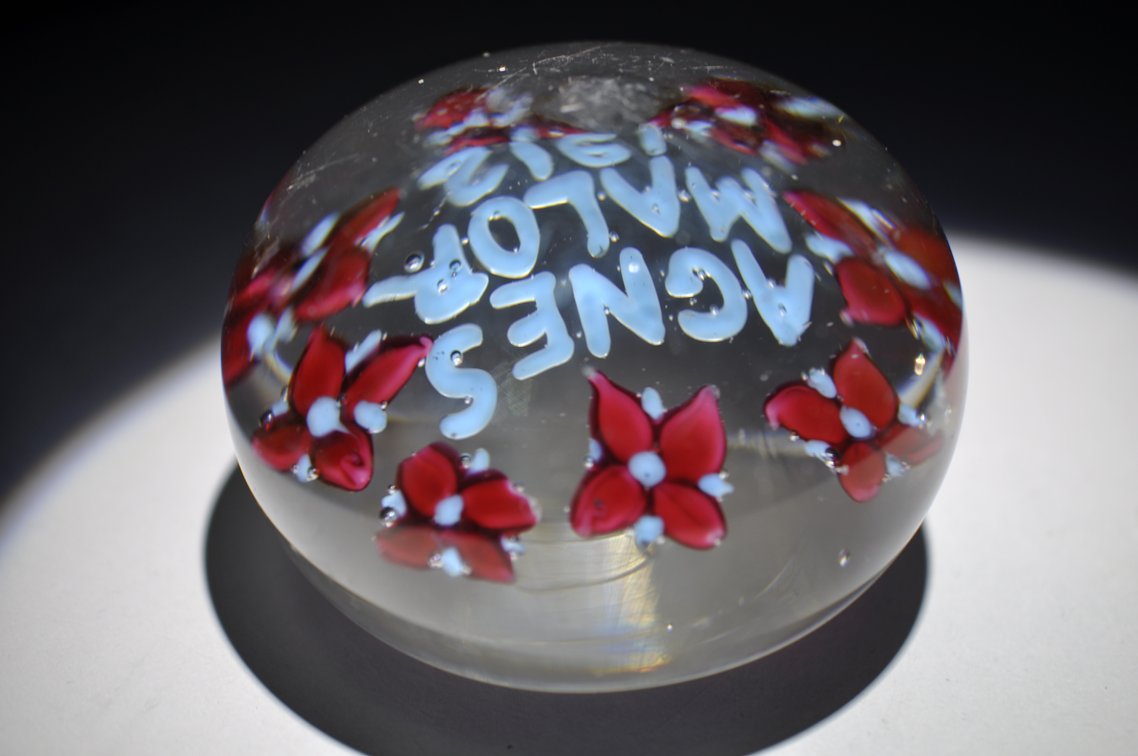 Union Glass Co. 1912 Custom Paperweight