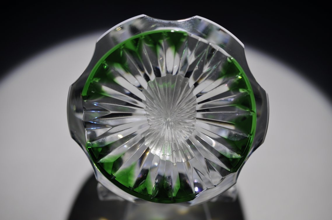 Baccarat Roosevelt Sulphide w/ Overlay