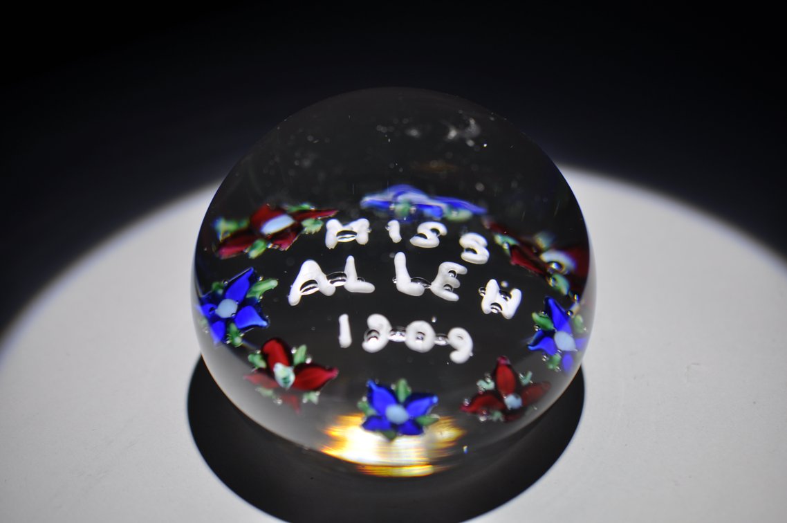 Union Glass Co. 1909 Custom Weight