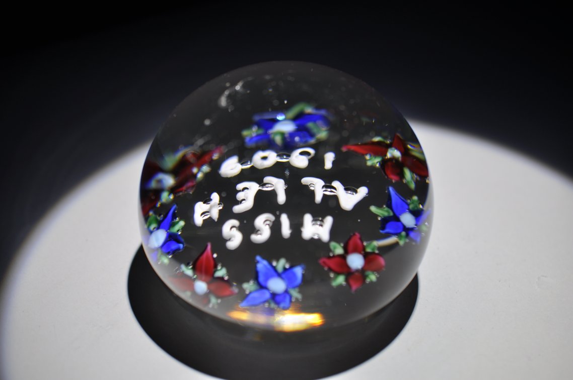 Union Glass Co. 1909 Custom Weight