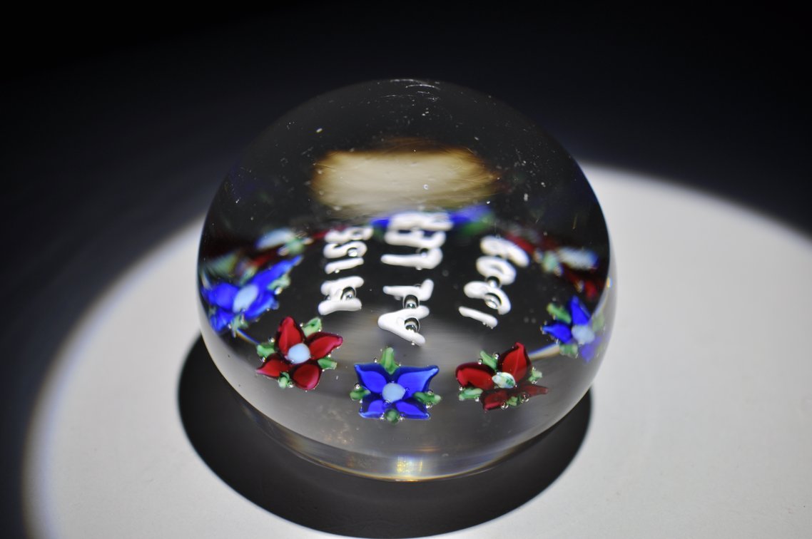 Union Glass Co. 1909 Custom Weight