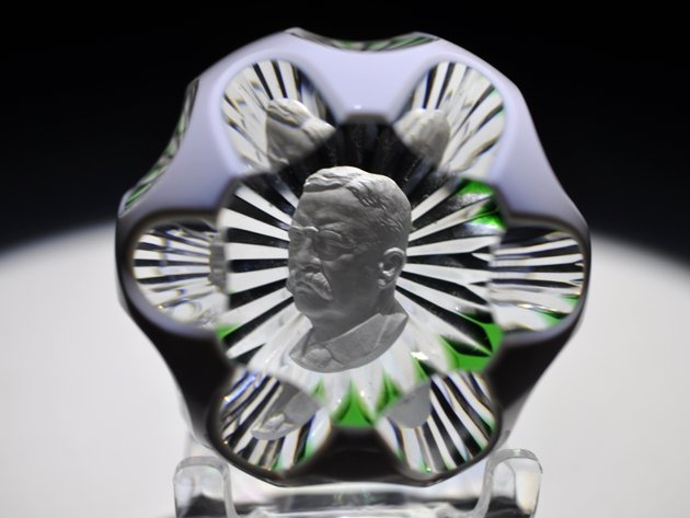 Baccarat Roosevelt Sulphide w/ Overlay