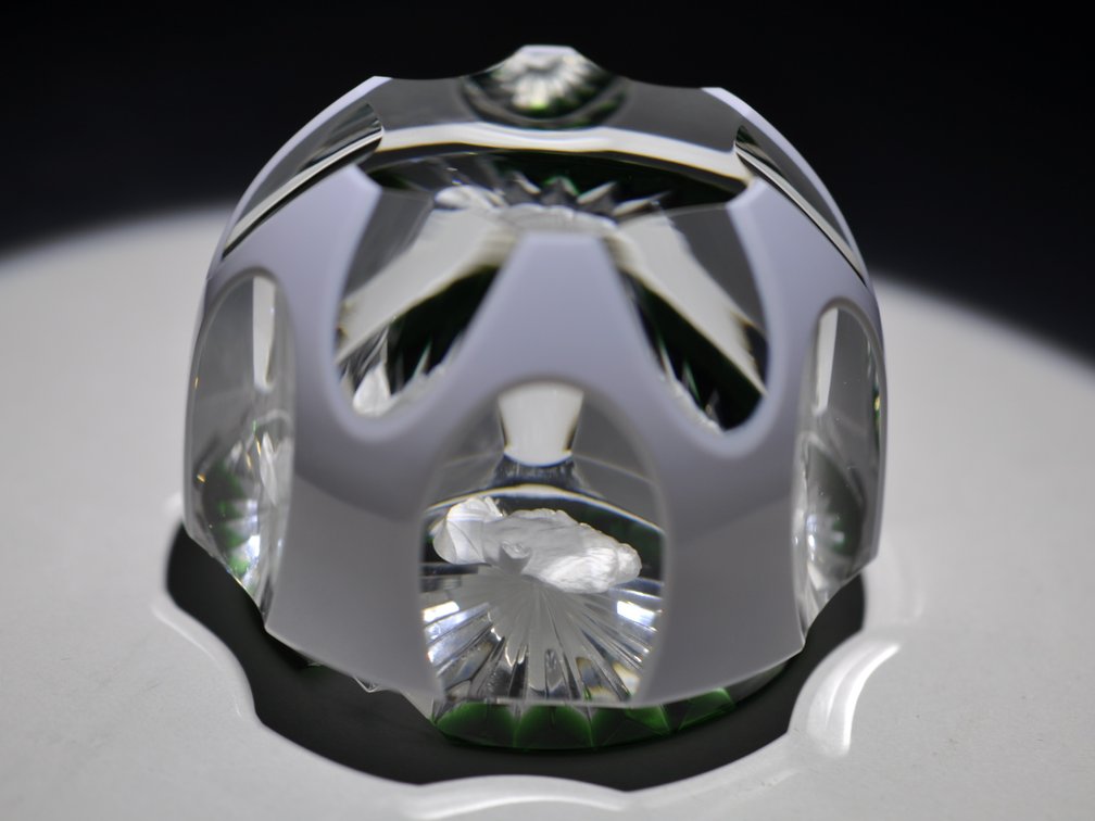 Baccarat Roosevelt Sulphide w/ Overlay
