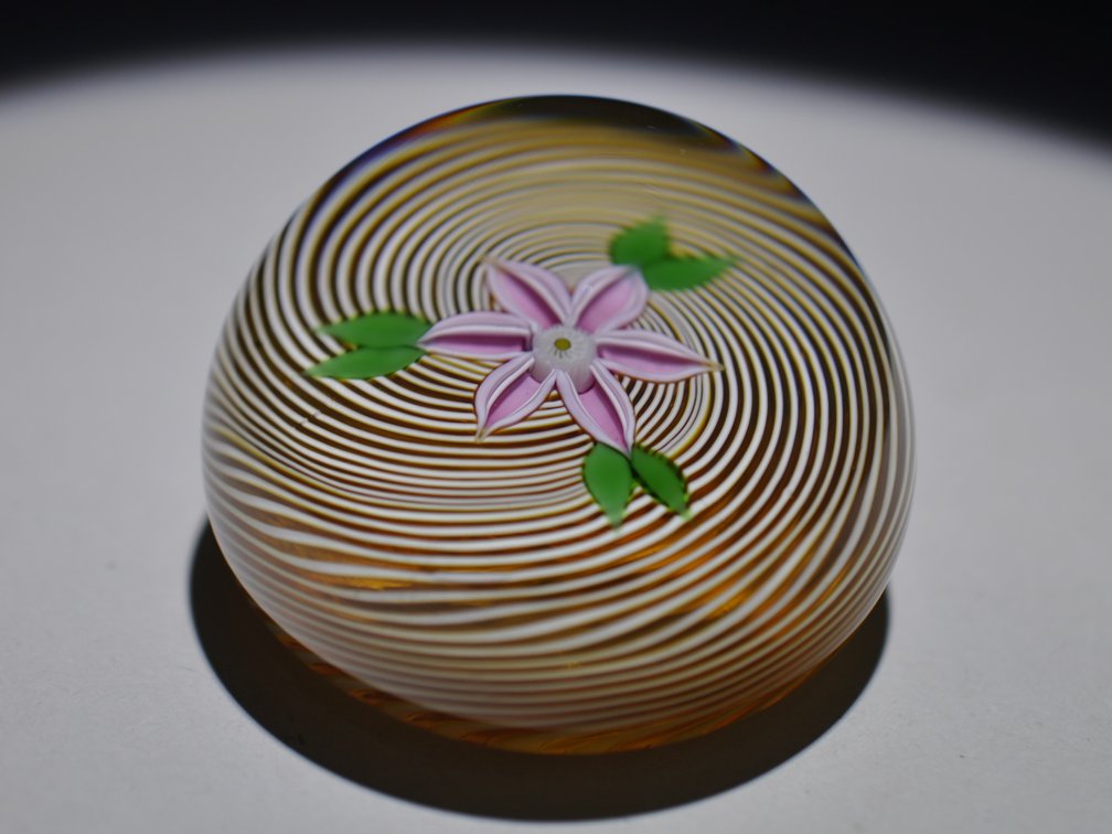 Perthshire 1981 Miniature Flower & Swirl