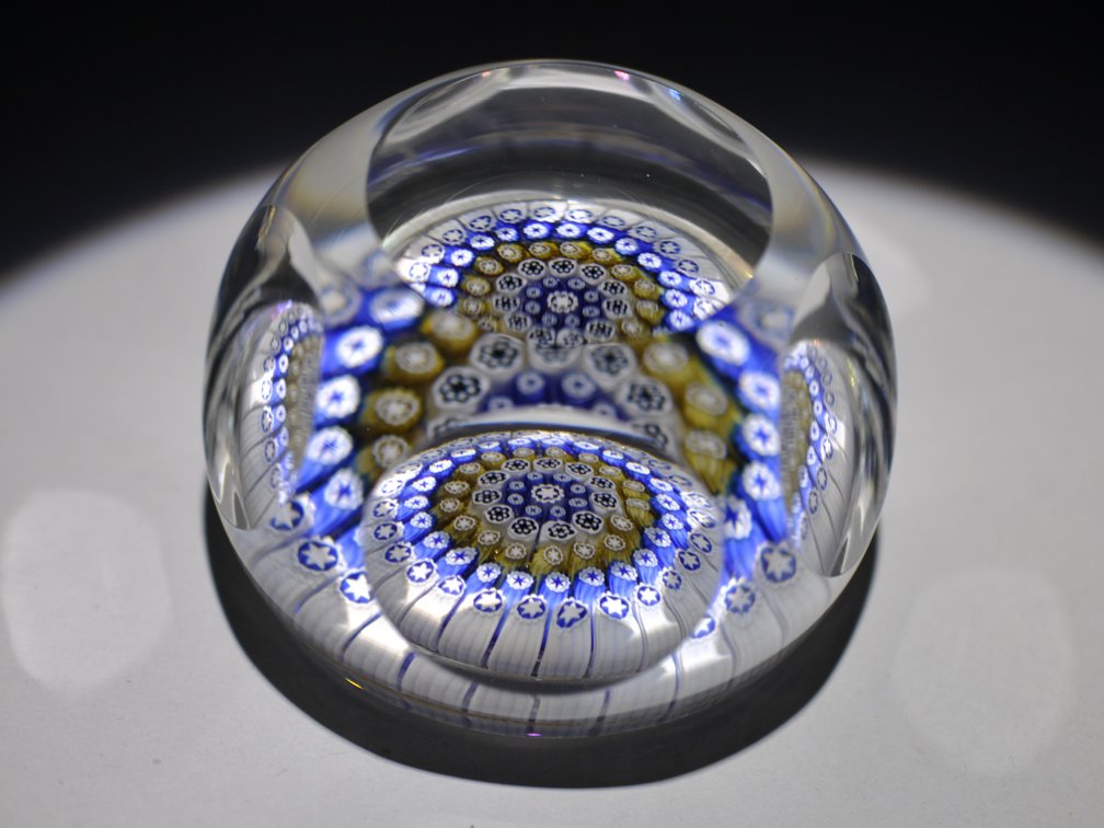Whitefriars Faceted Millefiori Weight