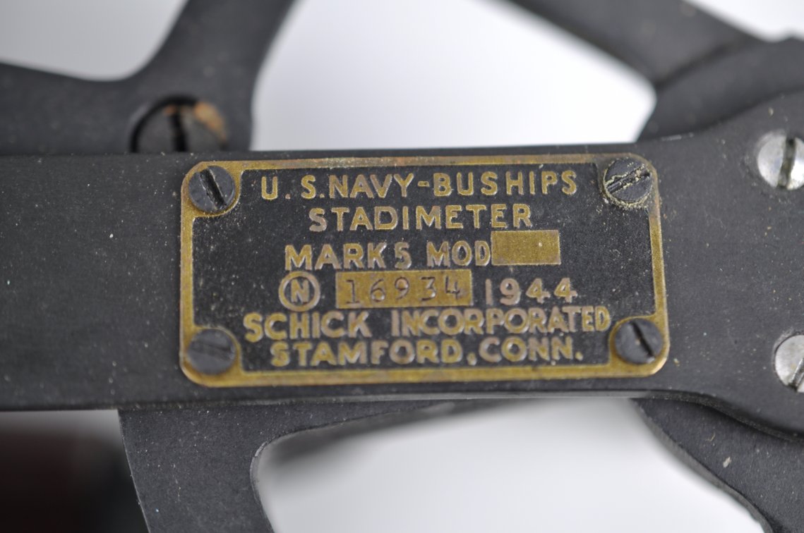WWII U.S. Navy Stadimeter Complete, photo 12 of 20