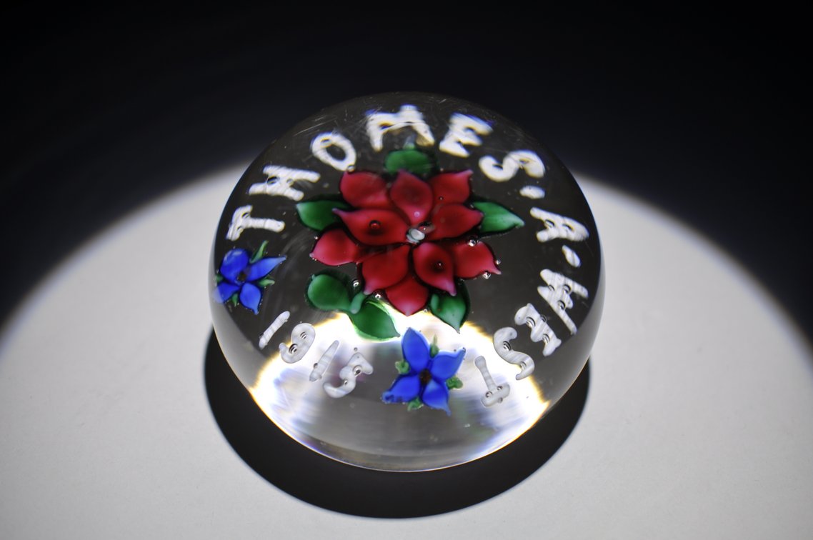Thomas A West 1915 Paperweight