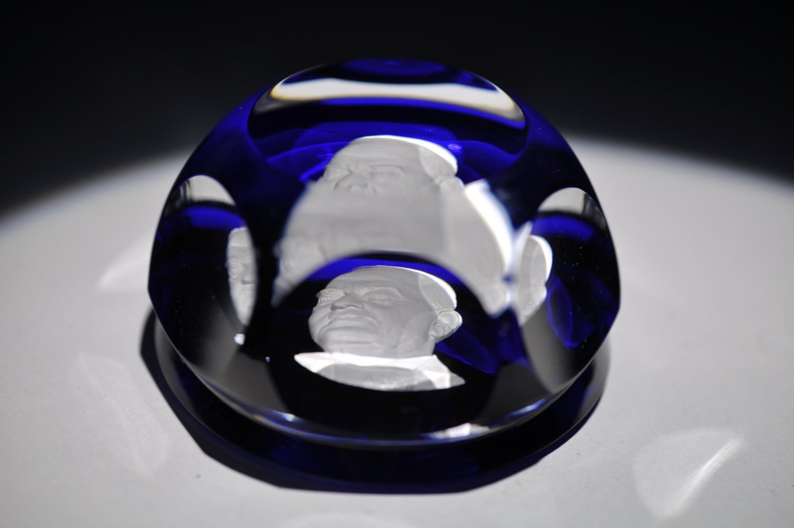 Baccarat Herbert Hoover Cameo