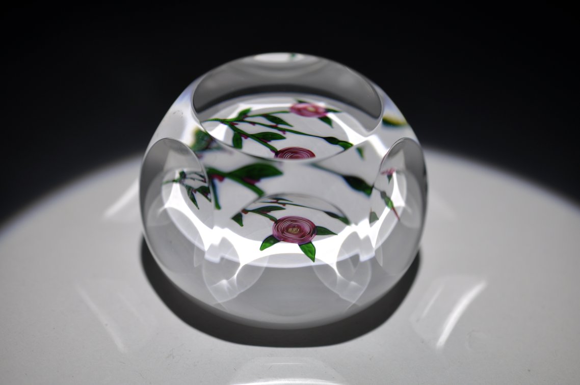 St. Louis 1976 Floral Paperweight
