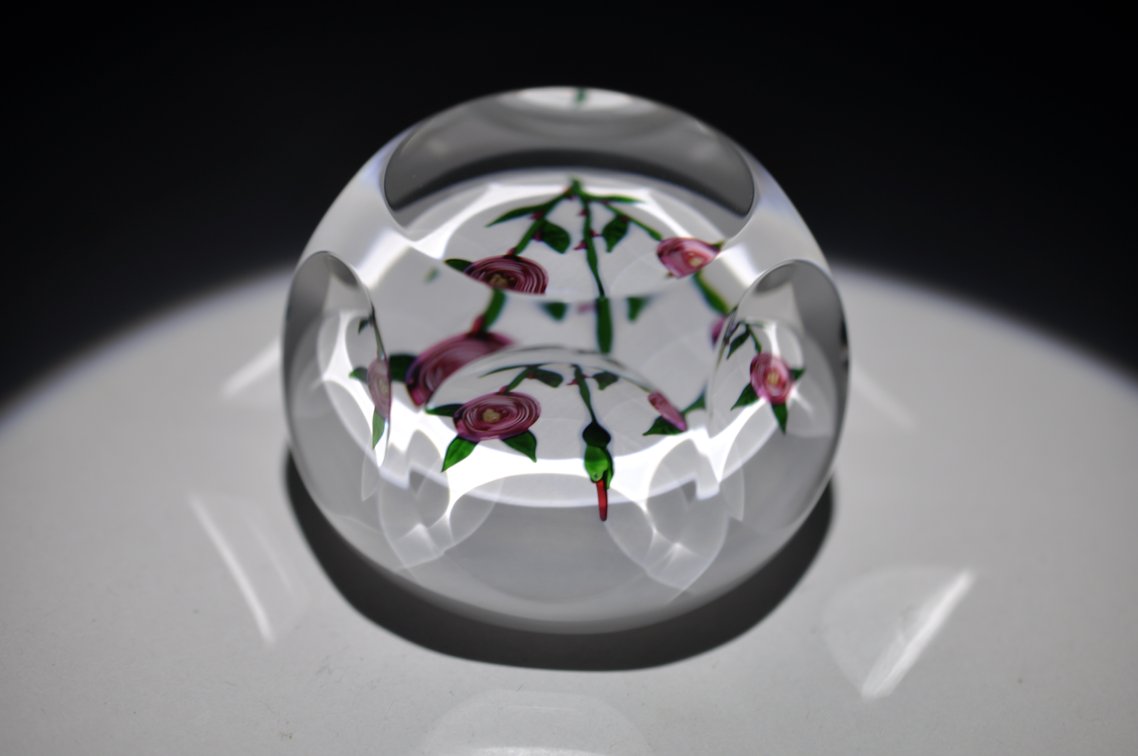 St. Louis 1976 Floral Paperweight