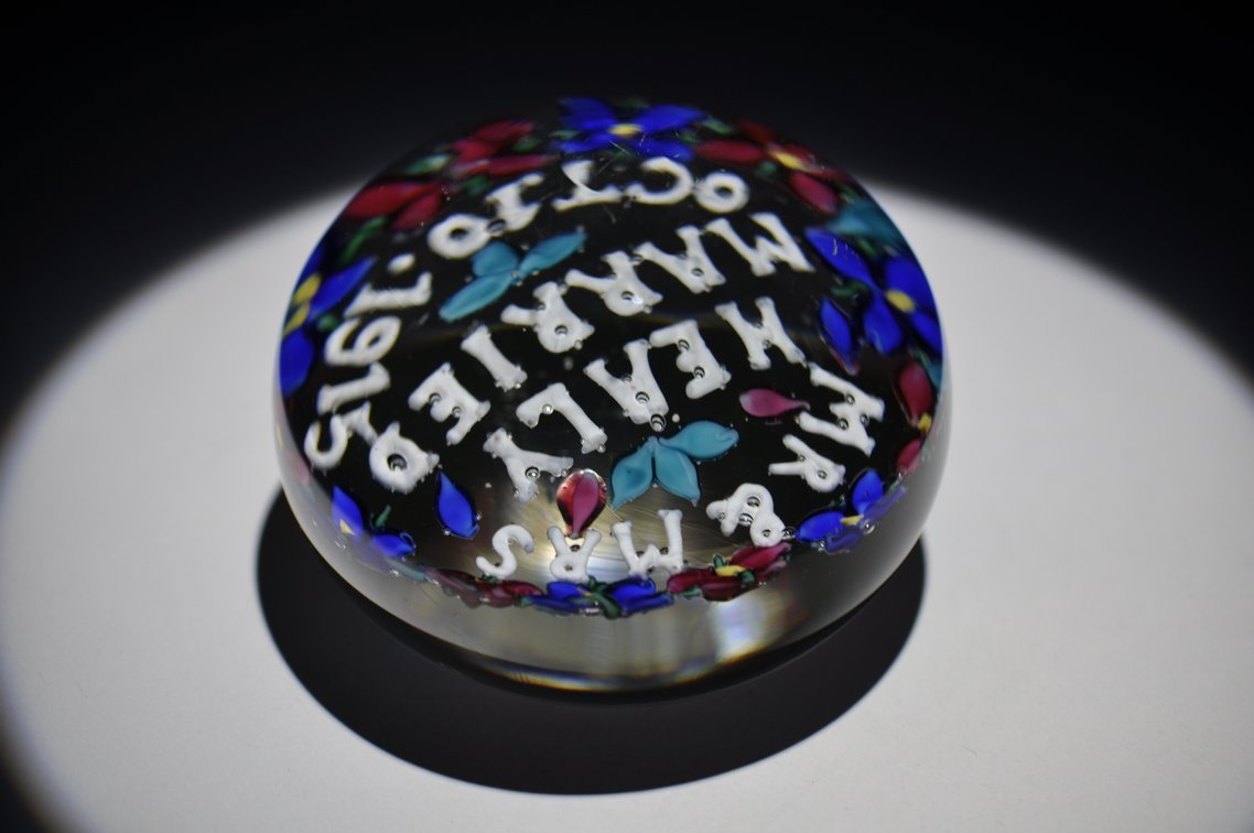 Union Glass Co. 1915 Custom Weight