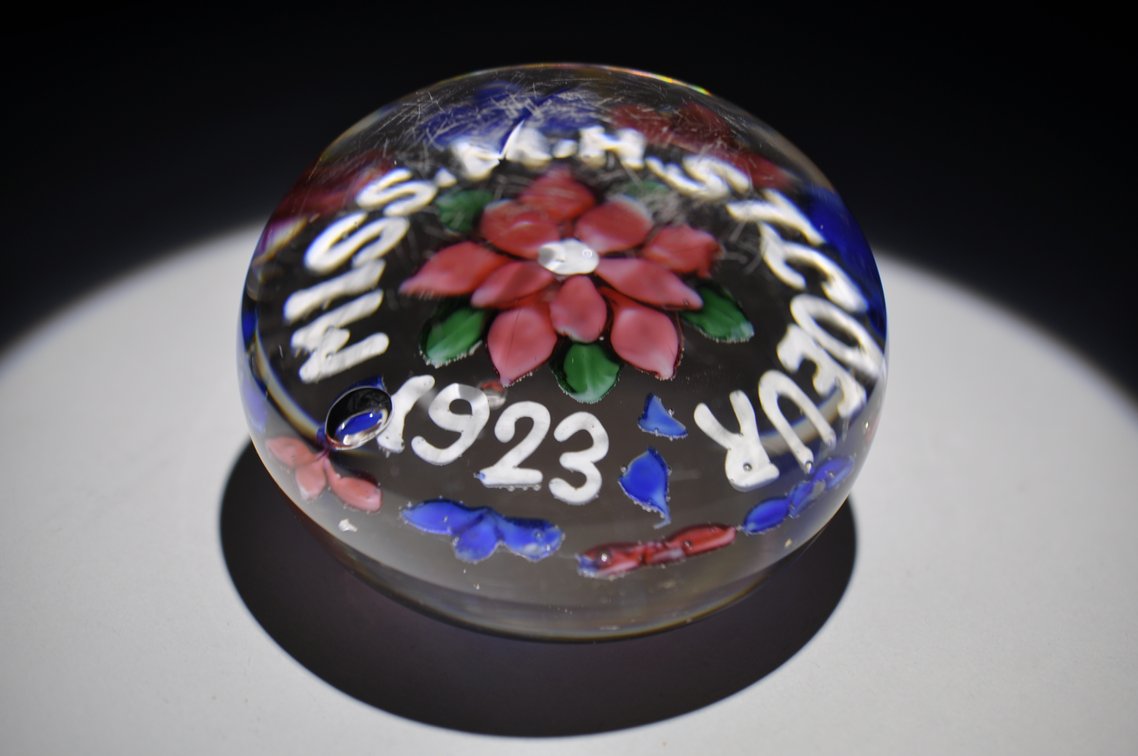 Union Glass Co. 1923 Custom Weight
