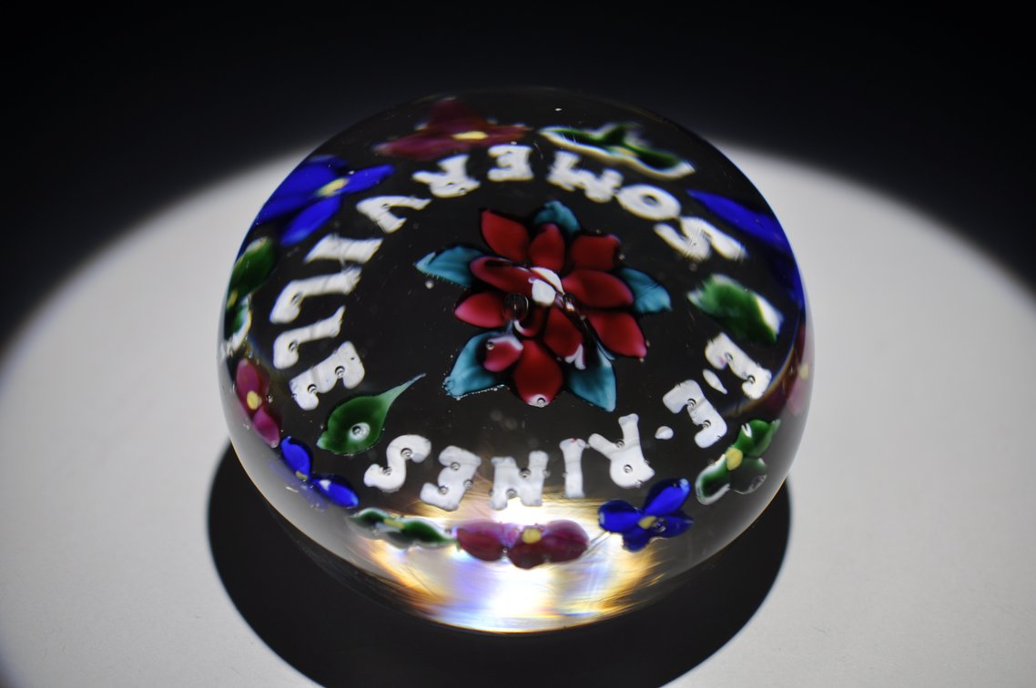 Union Glass Co. Custom Lampwork Weight