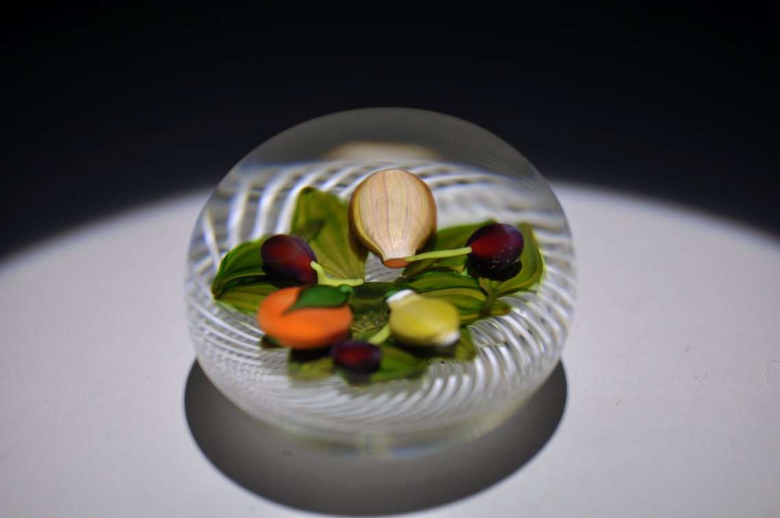 Perthshire 1980D Fruit Paperweight