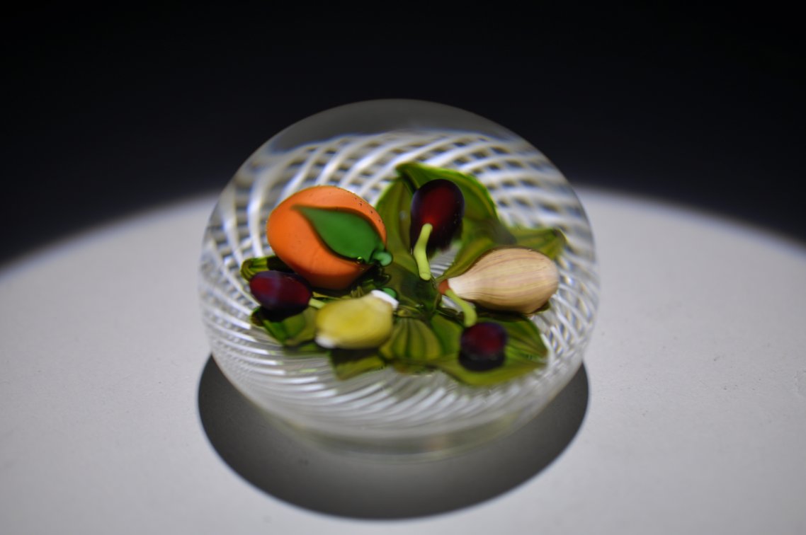 Perthshire 1980D Fruit Paperweight