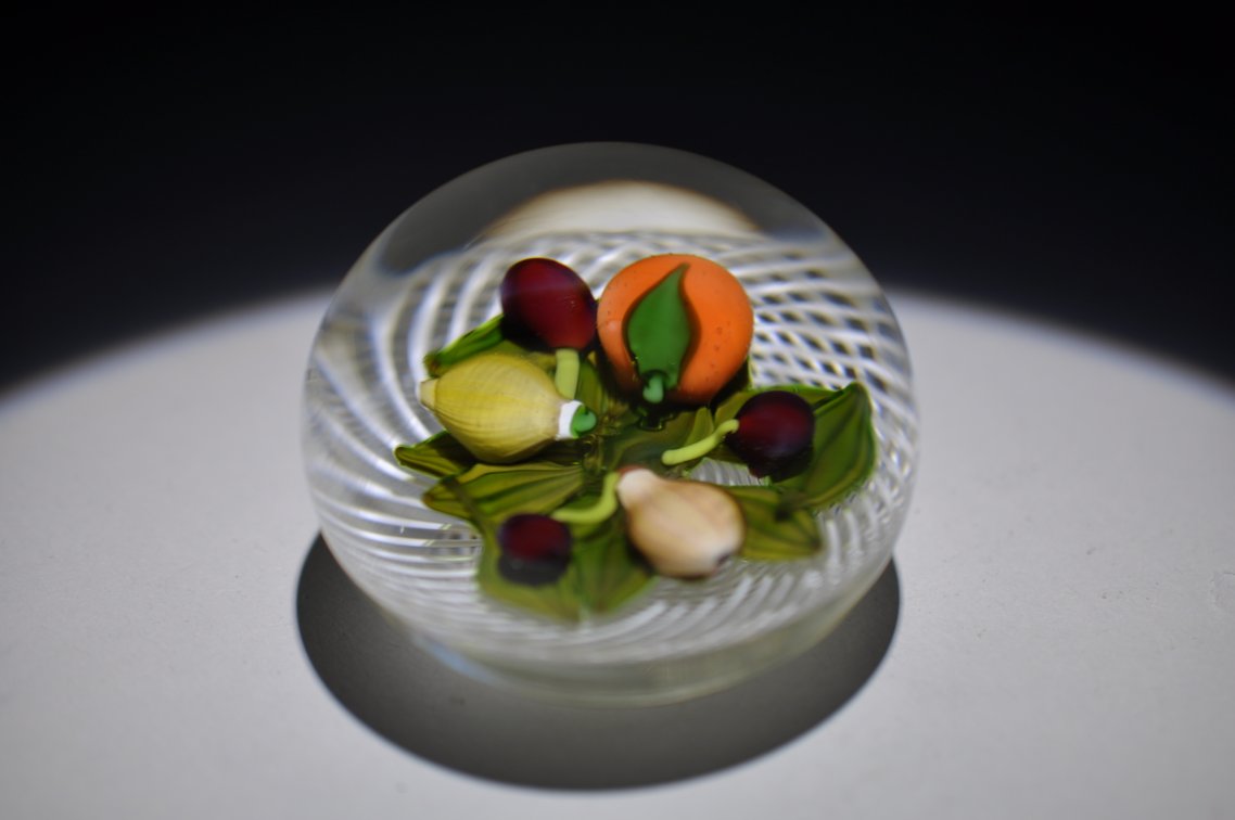 Perthshire 1980D Fruit Paperweight