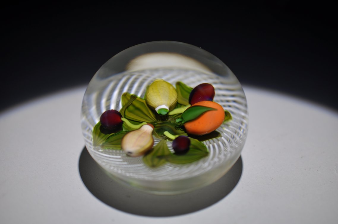 Perthshire 1980D Fruit Paperweight