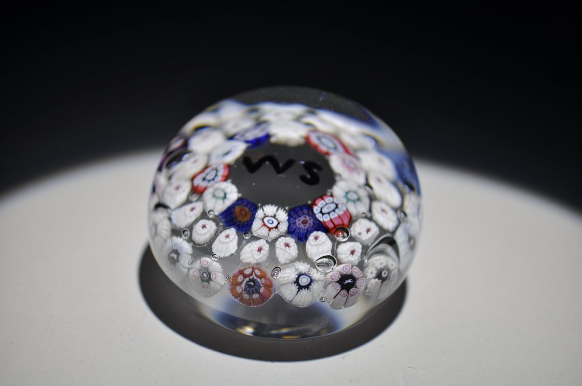 Antique New England Glass Millefiori