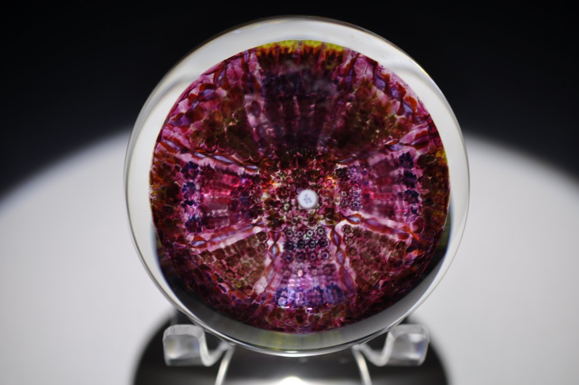 Perthshire 1979 Millefiori Cross Pattern