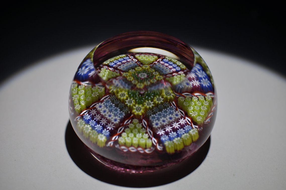 Perthshire 1979 Millefiori Cross Pattern