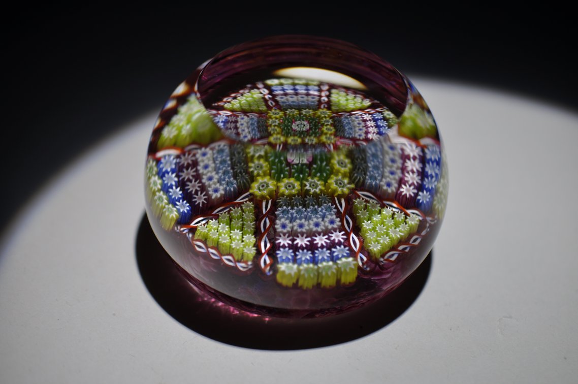 Perthshire 1979 Millefiori Cross Pattern