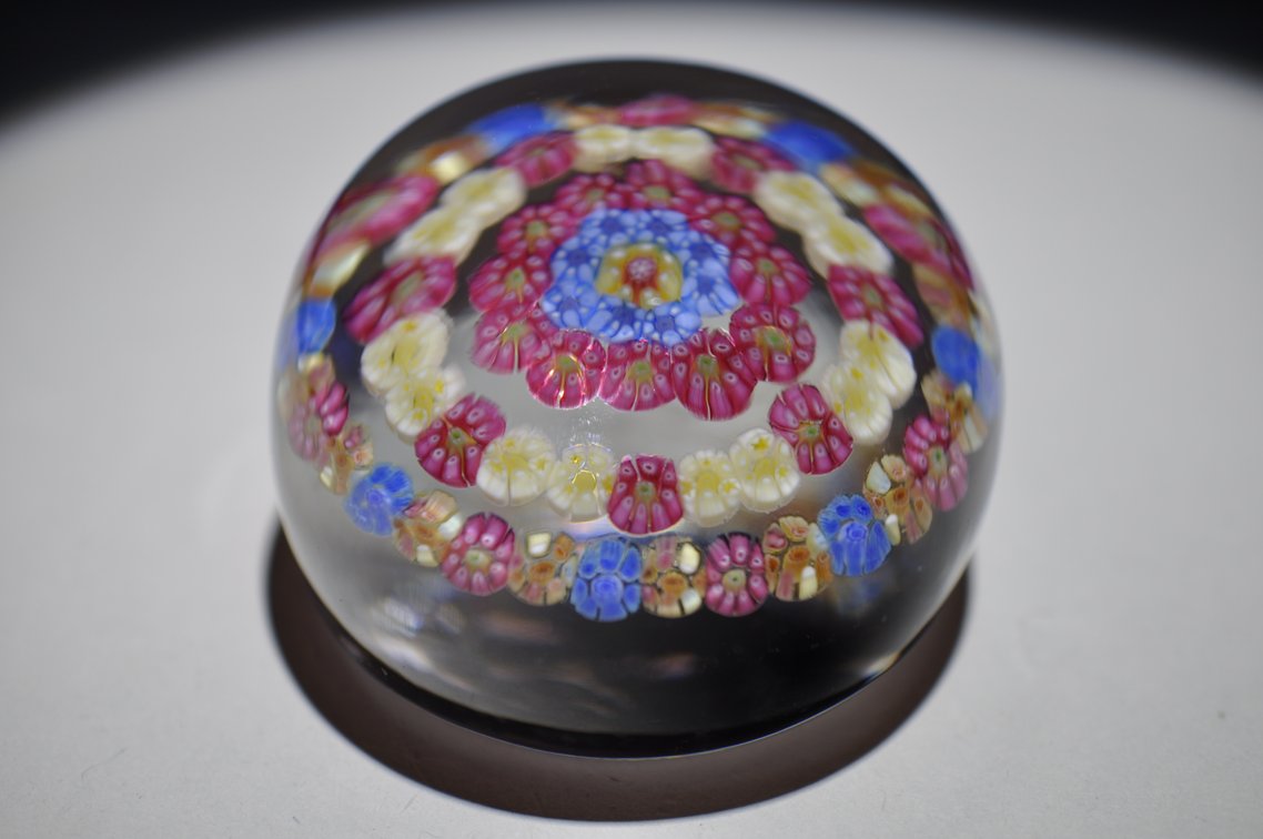 Baccarat "Couronne" Concentric Millefiori