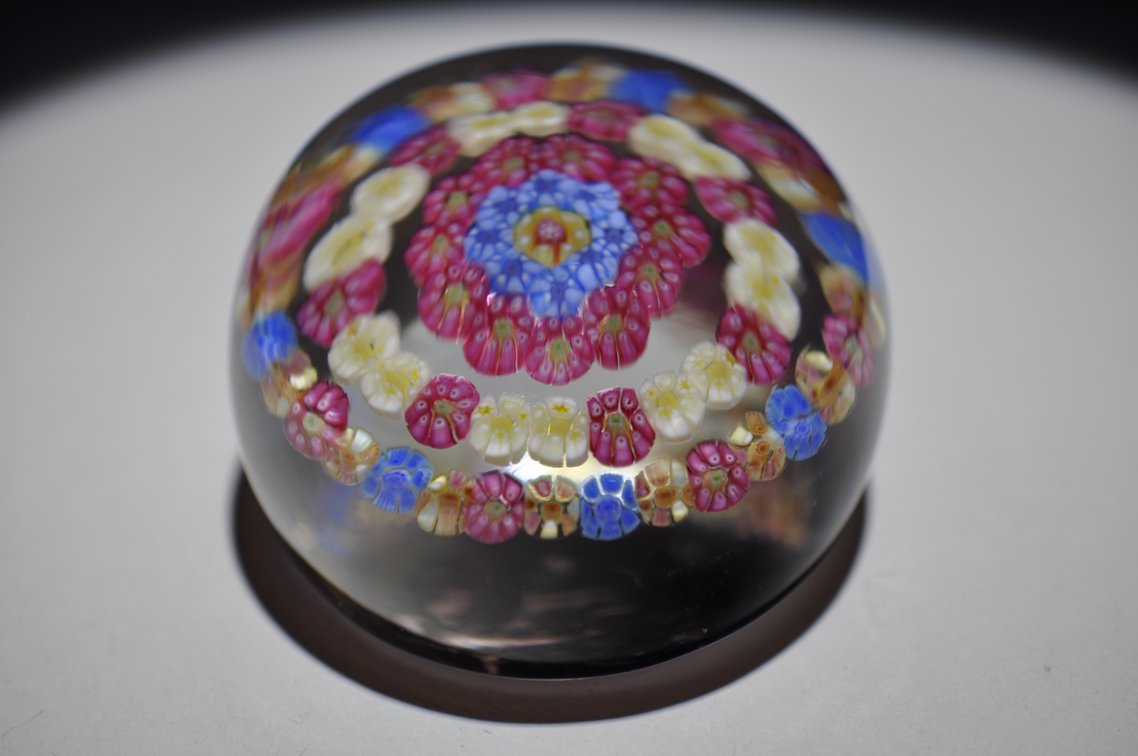Baccarat "Couronne" Concentric Millefiori