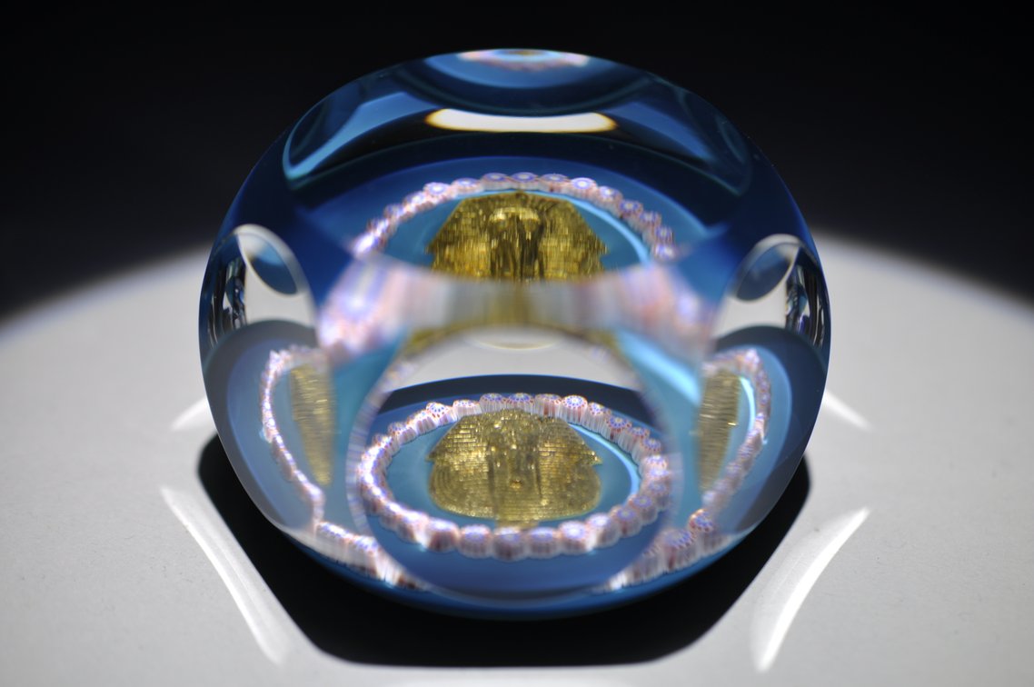 St. Louis 1979 King Tut Paperweight