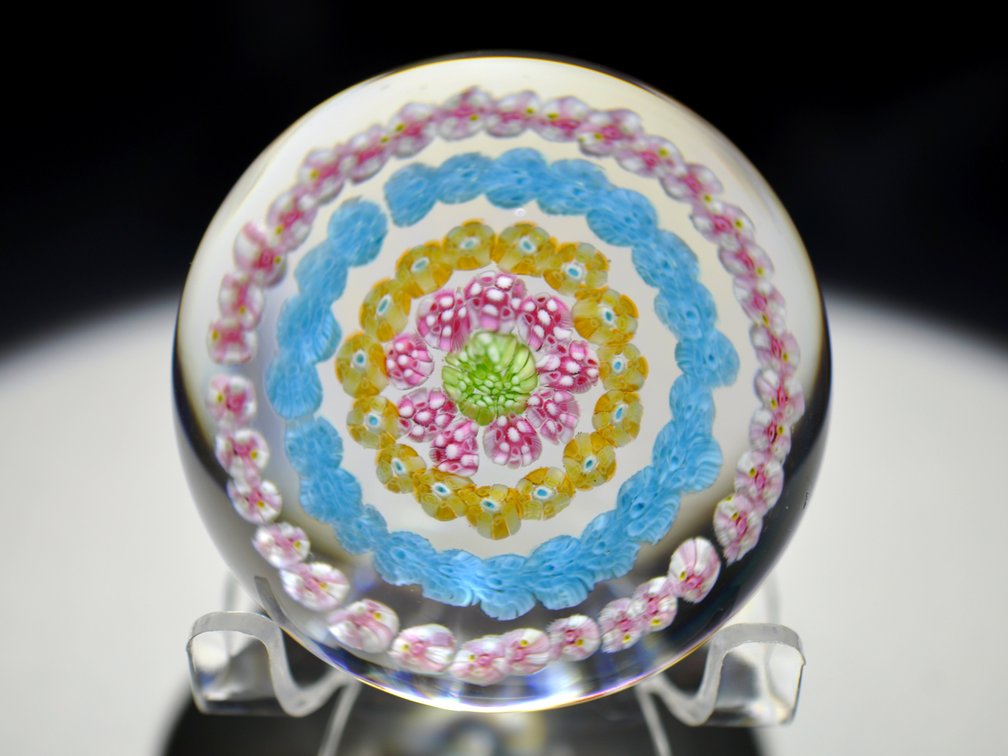 Baccarat "Couronne" Concentric Millefiori