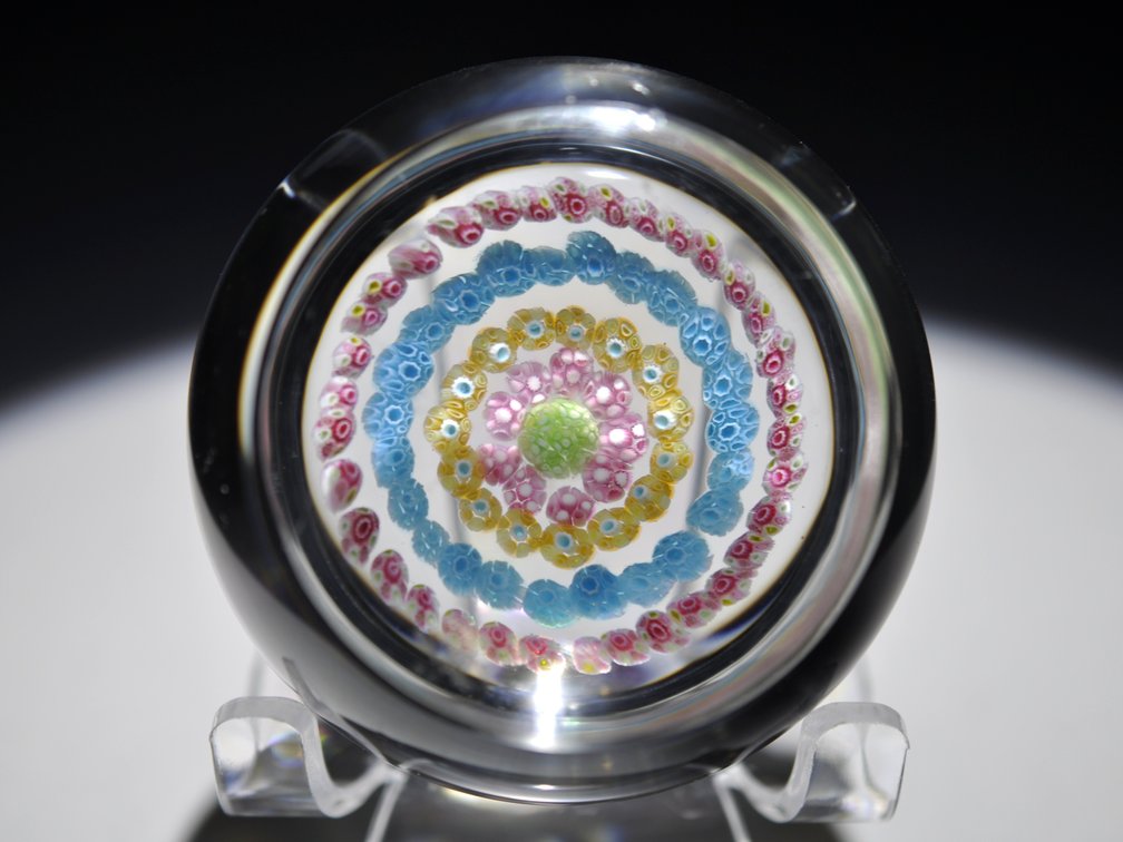 Baccarat "Couronne" Concentric Millefiori