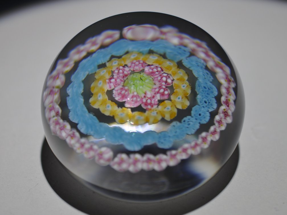 Baccarat "Couronne" Concentric Millefiori