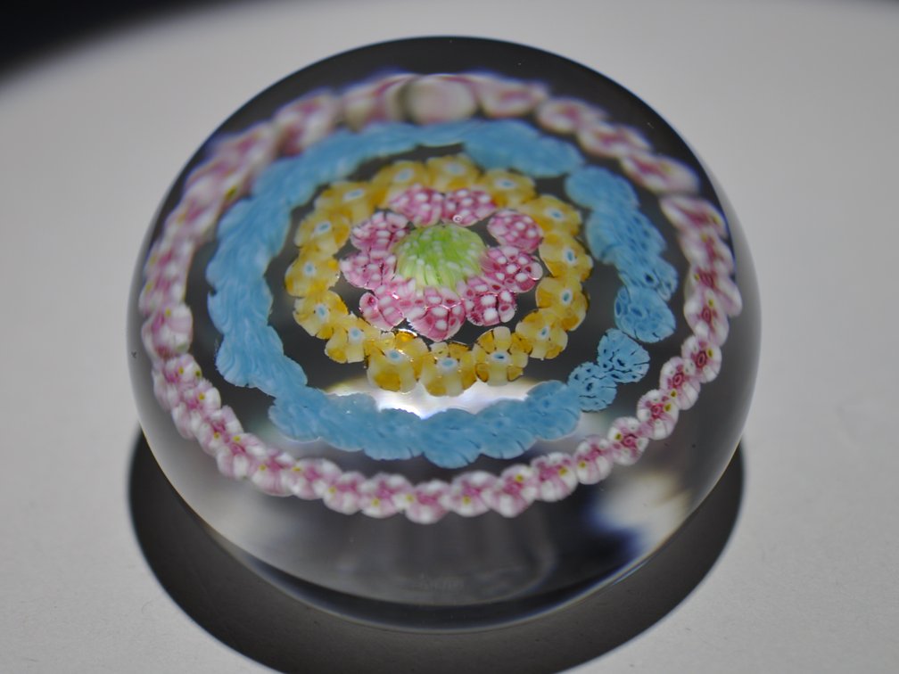 Baccarat "Couronne" Concentric Millefiori