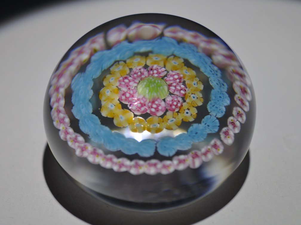 Baccarat "Couronne" Concentric Millefiori