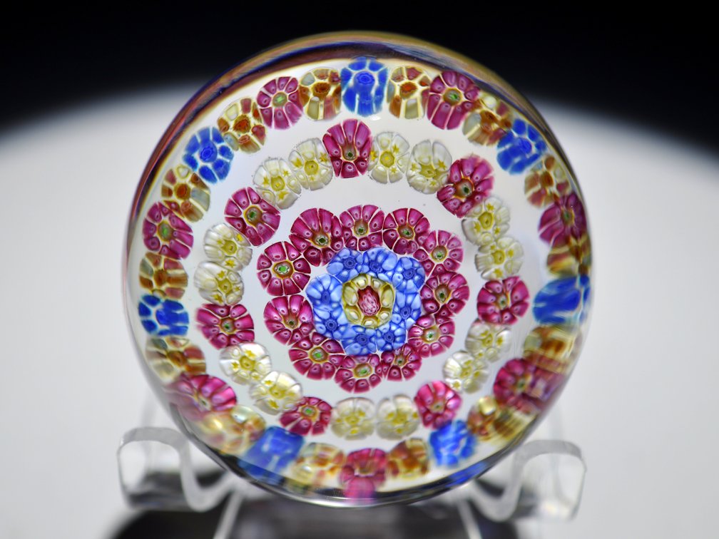 Baccarat "Couronne" Concentric Millefiori