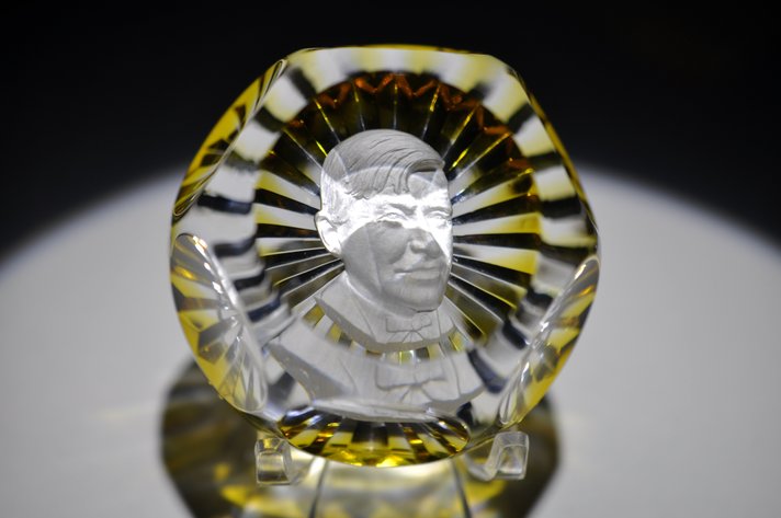 Baccarat 1984 Will Rodgers Sulphide