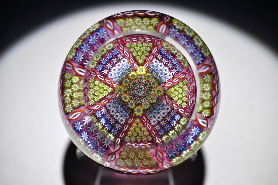 Perthshire 1979 Millefiori Cross Pattern