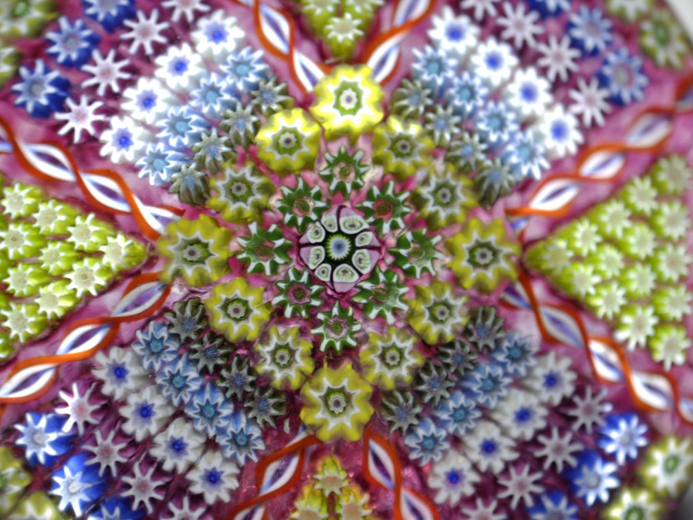 Perthshire 1979 Millefiori Cross Pattern