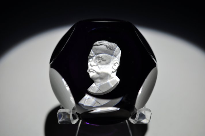 Baccarat 1966 Theodore Roosevelt Sulphide