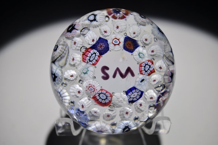 Antique New England Glass Millefiori