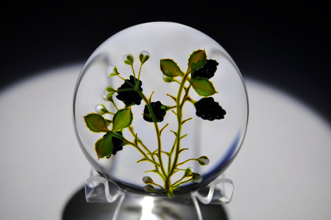 Paul Stankard Blackberries Vine Weight